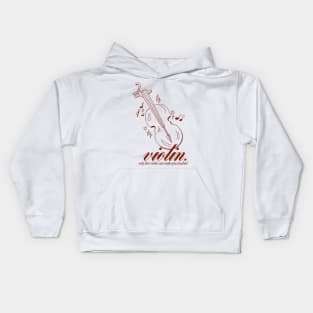 violin Kids Hoodie